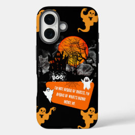Funda iPhone 16 Estuche Halloween Phone - Iphone estético espumoso