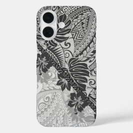 Funda iPhone 16 Estuche Hawaiano Monstera Tapa