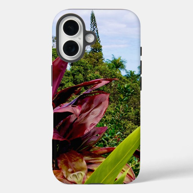 Funda iPhone 16 Estuche Hawaiano para teléfonos temáticos (Reverso )