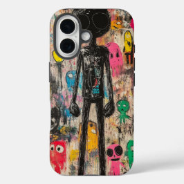 Funda iPhone 16 Estuche Icónico para teléfono de arte callejero