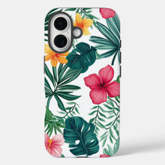 Funda iPhone 16 estuche IPhone en diseño tropical