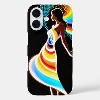 Funda iPhone 16 Estuche iPhone / iPad de serenidad arcoiris