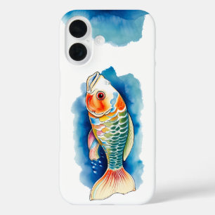 Funda iPhone 16 Estuche iPhone / iPad - Watercolor Series: Koi Fis