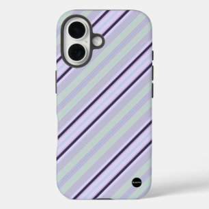 Funda iPhone 16 Estuche Iphone Stripe vertical Pink HAMbWG