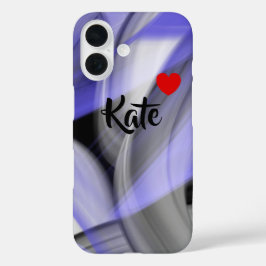 Funda iPhone 16 Estuche iPhone Trend Resumen Lavender Violet