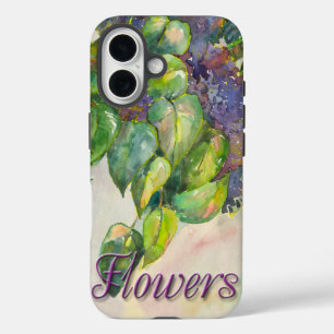 Funda iPhone 16 estuche lilac blossoms para iPhone / iPad