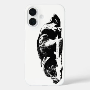 Funda iPhone 16 Estuche Loyal Pitbull Mix Resting Pose Phone