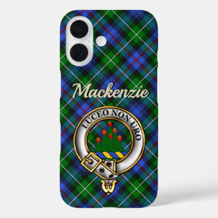 Funda iPhone 16 Estuche Mackenzie Clan Badge & Tartan iPhone / iPa