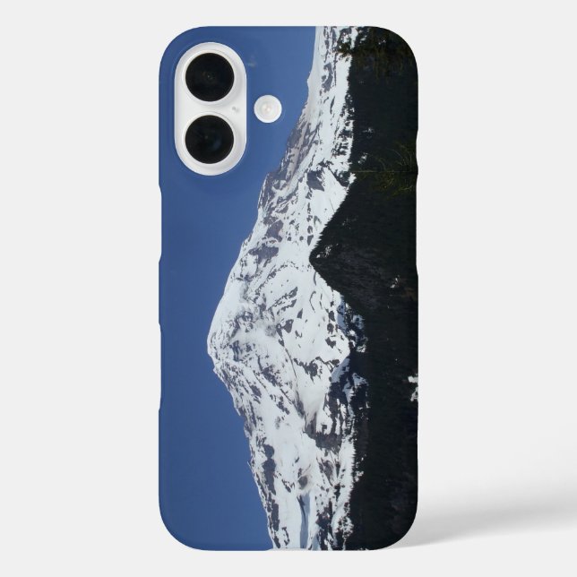 Funda iPhone 16 Estuche Mount Rainier Photo iPhone (Reverso )
