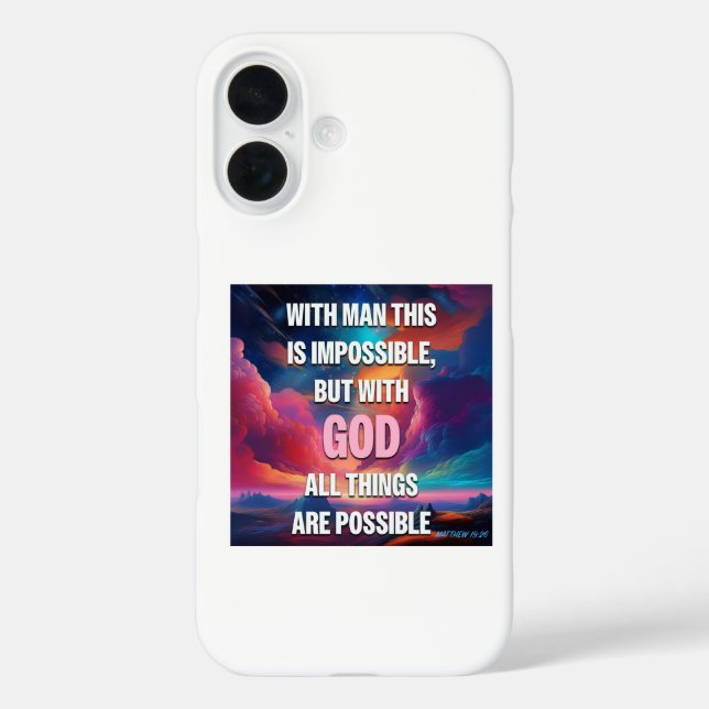 Funda iPhone 16 Estuche para iPhone (Reverso )