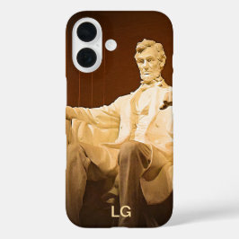 Funda iPhone 16 Estuche para iPhone Apple Memorial de Lincoln pers