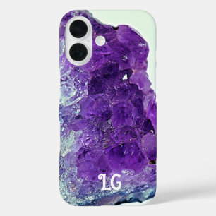 Funda iPhone 16 Estuche para iPhone Apple Purple Amethyst personal