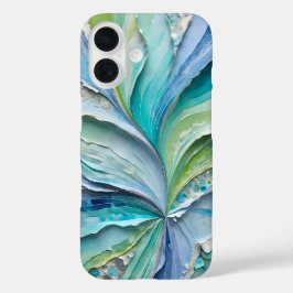 Funda iPhone 16 Estuche para iPhone Art Collage de papel colorido