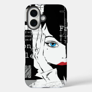 Funda iPhone 16 Estuche para iPhone Artsy de alta moda