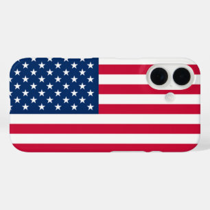 Funda iPhone 16 Estuche para iPhone Bandera Americana