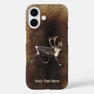 Funda iPhone 16 Estuche para iPhone Bull Caribou (reno) Funda-Mate