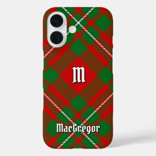 Funda iPhone 16 Estuche para iPhone Clan Gregor Tartán Funda-Mate
