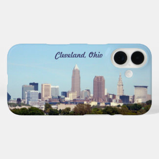Funda iPhone 16 Estuche para iPhone Cleveland, Ohio Skyline