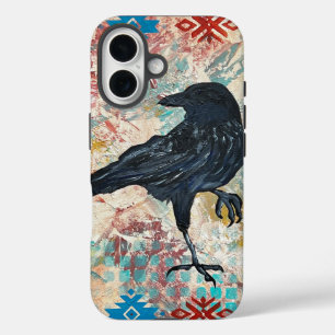 Funda iPhone 16 Estuche para iPhone Crow Raven
