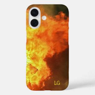 Funda iPhone 16 Estuche para iPhone de Apple Sturdy Naranja person