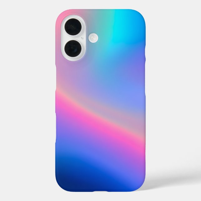 Funda iPhone 16 Estuche para iPhone de arte de Relieve metalizado  (Reverso )