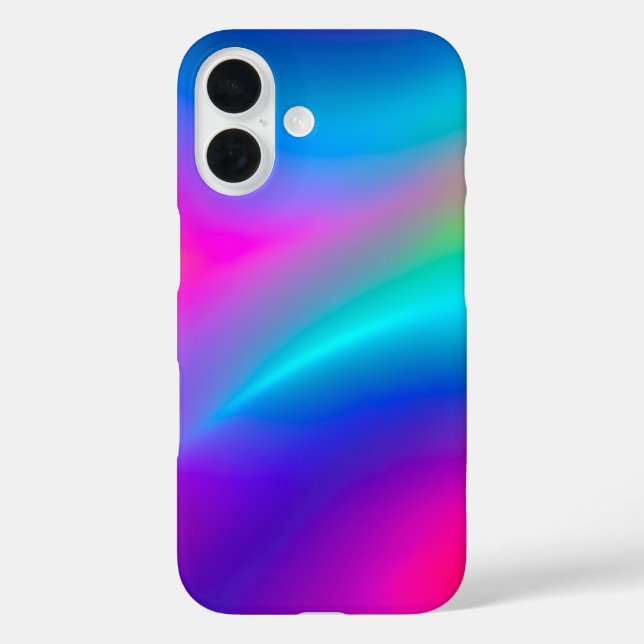 Funda iPhone 16 Estuche para iPhone de arte de Relieve metalizado  (Reverso )