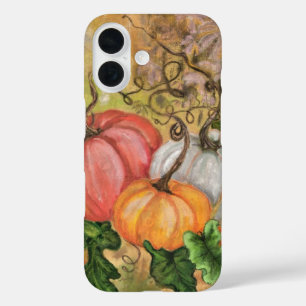 Funda iPhone 16 Estuche para iPhone de calabazas acuáticas