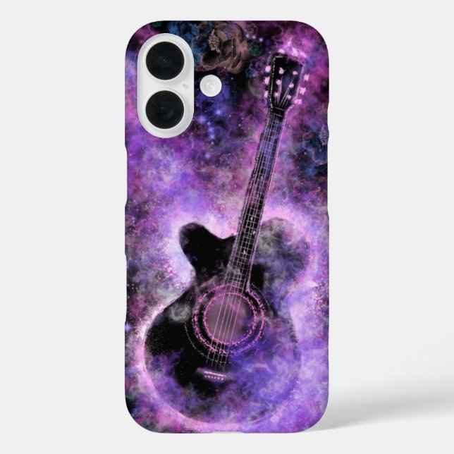 Funda iPhone 16 Estuche para iPhone de guitarra musical (Reverso )