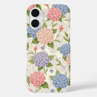 Funda iPhone 16 Estuche para iPhone de Hydrangeas