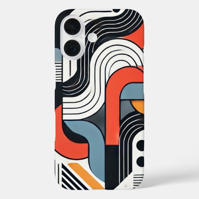Funda iPhone 16 Estuche para iPhone de inspiración española audaz (Reverso )