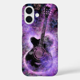 Funda iPhone 16 Estuche para iPhone de música de guitarra