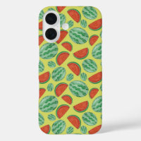 Estuche para iPhone de patrón de sandía
