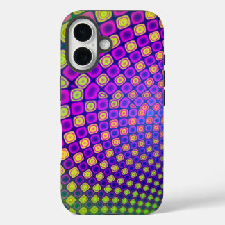 Funda iPhone 16 Estuche para iPhone de patrones abstractos de moda