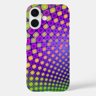 Funda iPhone 16 Estuche para iPhone de patrones abstractos de moda