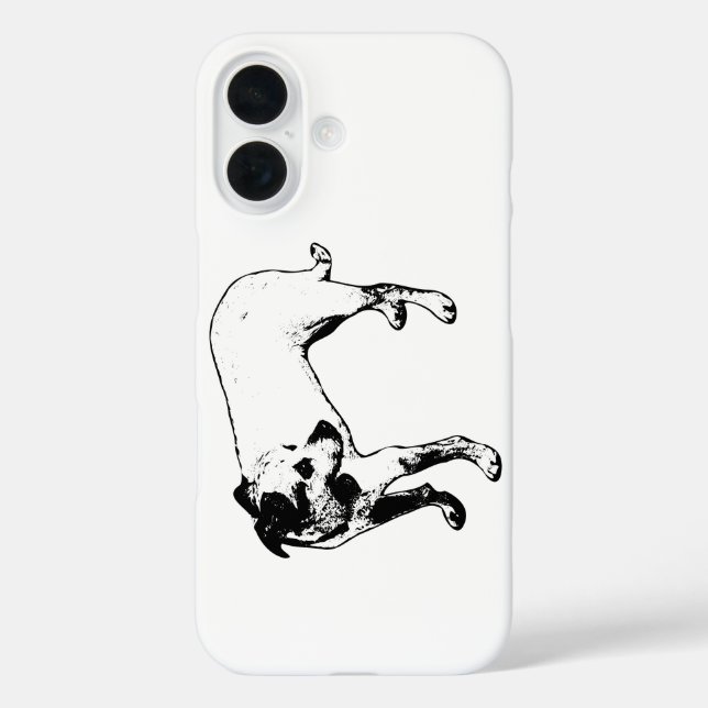Funda iPhone 16 Estuche para iPhone de perfil de cuerpo completo d (Reverso )