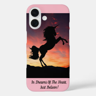 Funda iPhone 16 Estuche para iPhone de silicona/iPad de Unicorn