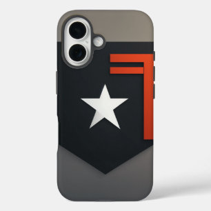 Funda iPhone 16 Estuche para iPhone de símbolo minimalista - Diseñ