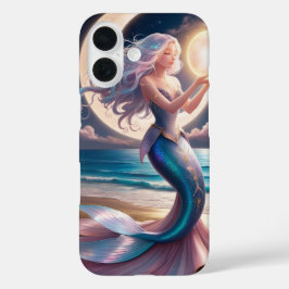Funda iPhone 16 Estuche para iPhone de Sirena Celestial