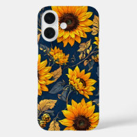 Estuche para iPhone de Sunflower Symphony