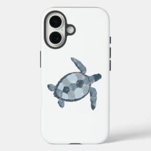 Funda iPhone 16 Estuche para iPhone de tortuga marina