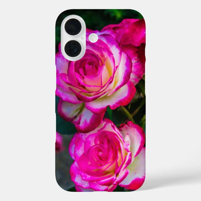 Funda iPhone 16 Estuche para iPhone Funda-Mate de Rosas de belleza (Reverso )
