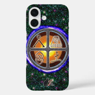 Funda iPhone 16 Estuche para iPhone Funda-mate Rótulos de la Tierr
