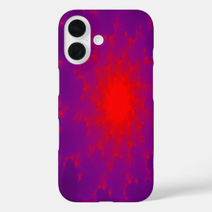 Funda iPhone 16 Estuche para iPhone Galaxy en llamas