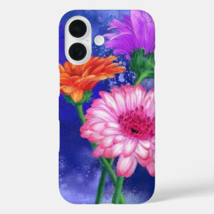 Funda iPhone 16 Estuche para iPhone Gerbera Daisies