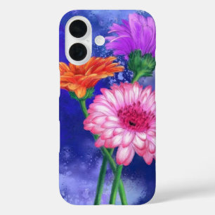 Funda iPhone 16 Estuche para iPhone Gerbera Daisies