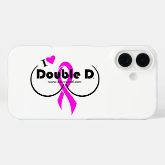 Funda iPhone 16 Estuche para iPhone - I Love Double D