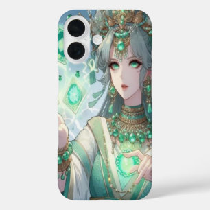 Funda iPhone 16 Estuche para iPhone Jade Tarot Caster