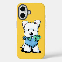Funda iPhone 16 Estuche para iPhone KiniArt Westie Bestie Funda-Ma