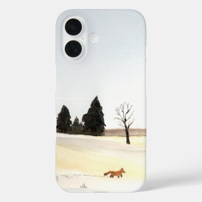 Funda iPhone 16 Estuche para iPhone Little Fox Funda-Mate (Reverso )