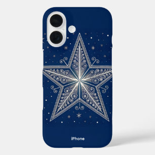 Funda iPhone 16 Estuche para iPhone Night Star de los navidades